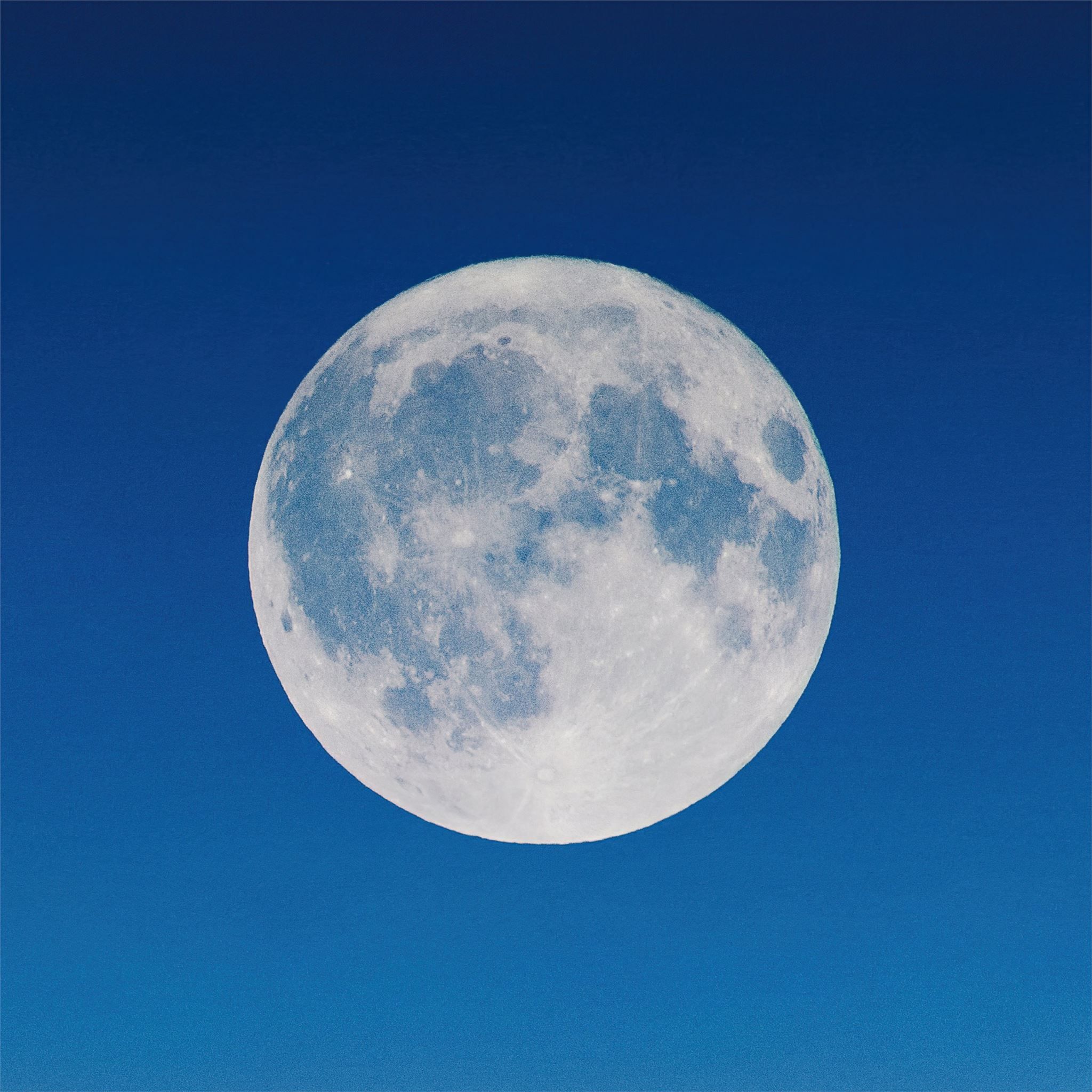 2048x2048 sunset moon 5k iPad Air Wallpaper Free Download