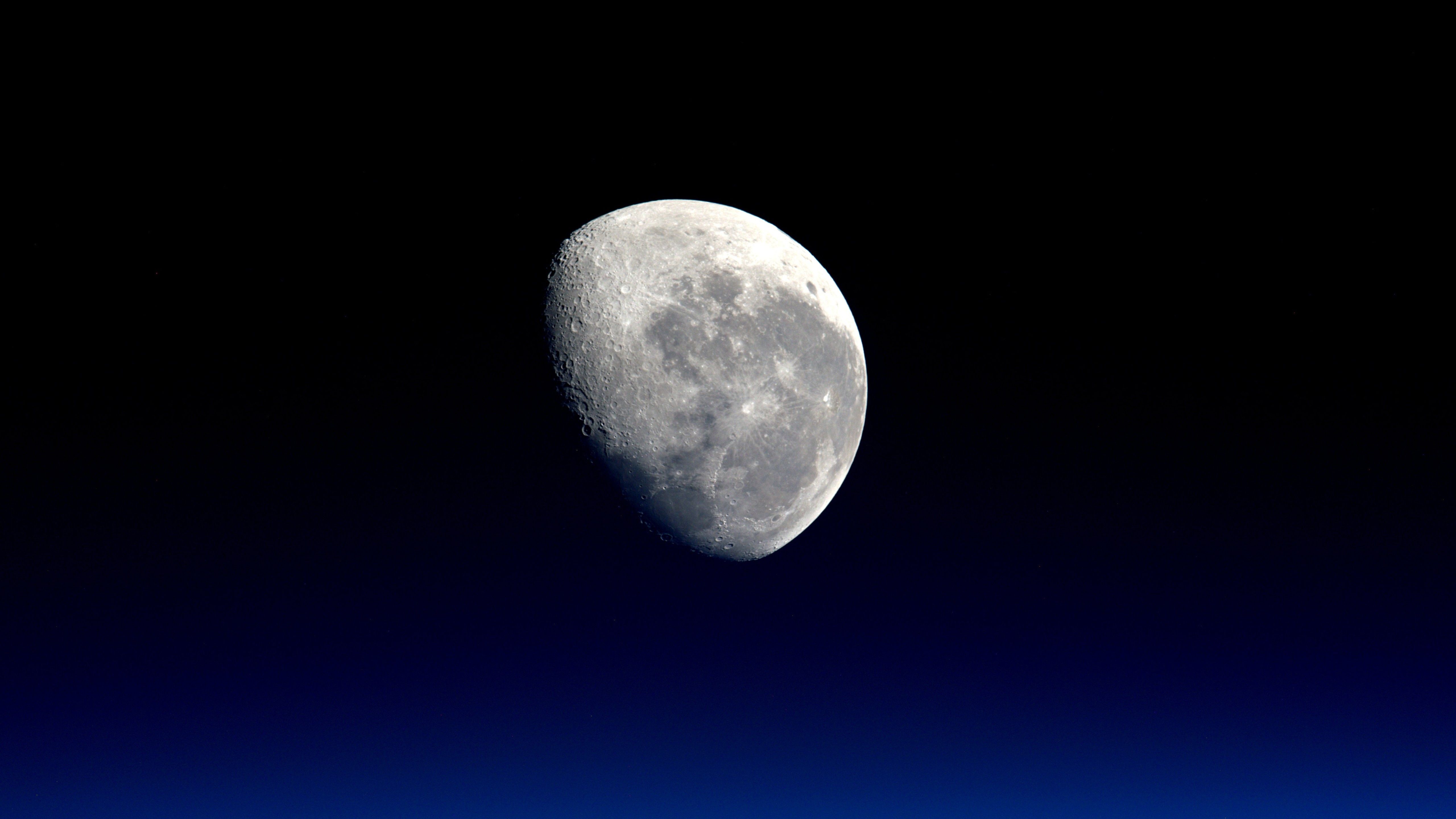 5120x2880 Moon NASA 5K Wallpaper