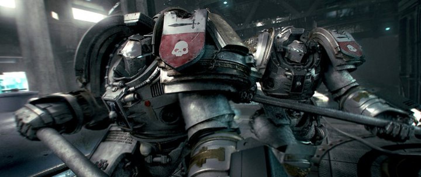1440x608 Grey Knights Wallpaper