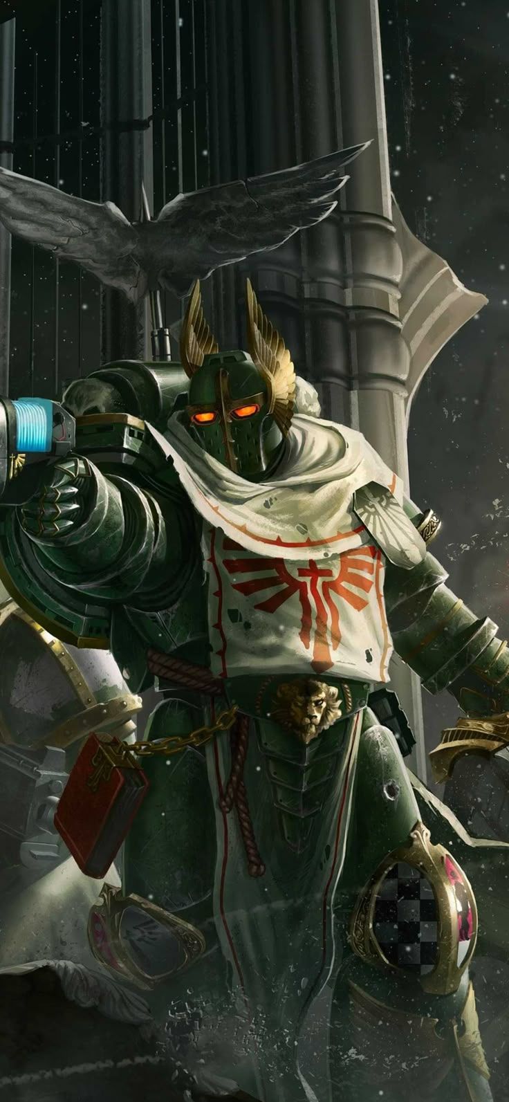736x1593 Warhammer 40K Wallpaper