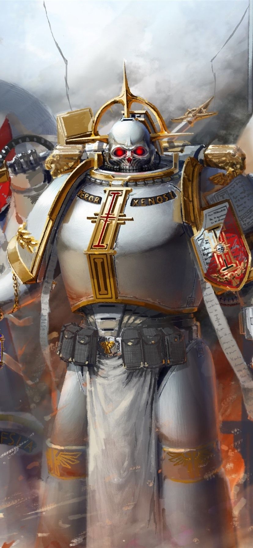 828x1792 Warhammer 40K, Grey Knights, Art Picture 1080x1920 IPhone 8 7 6 6S Plus Wallpaper, Background, Picture, Image
