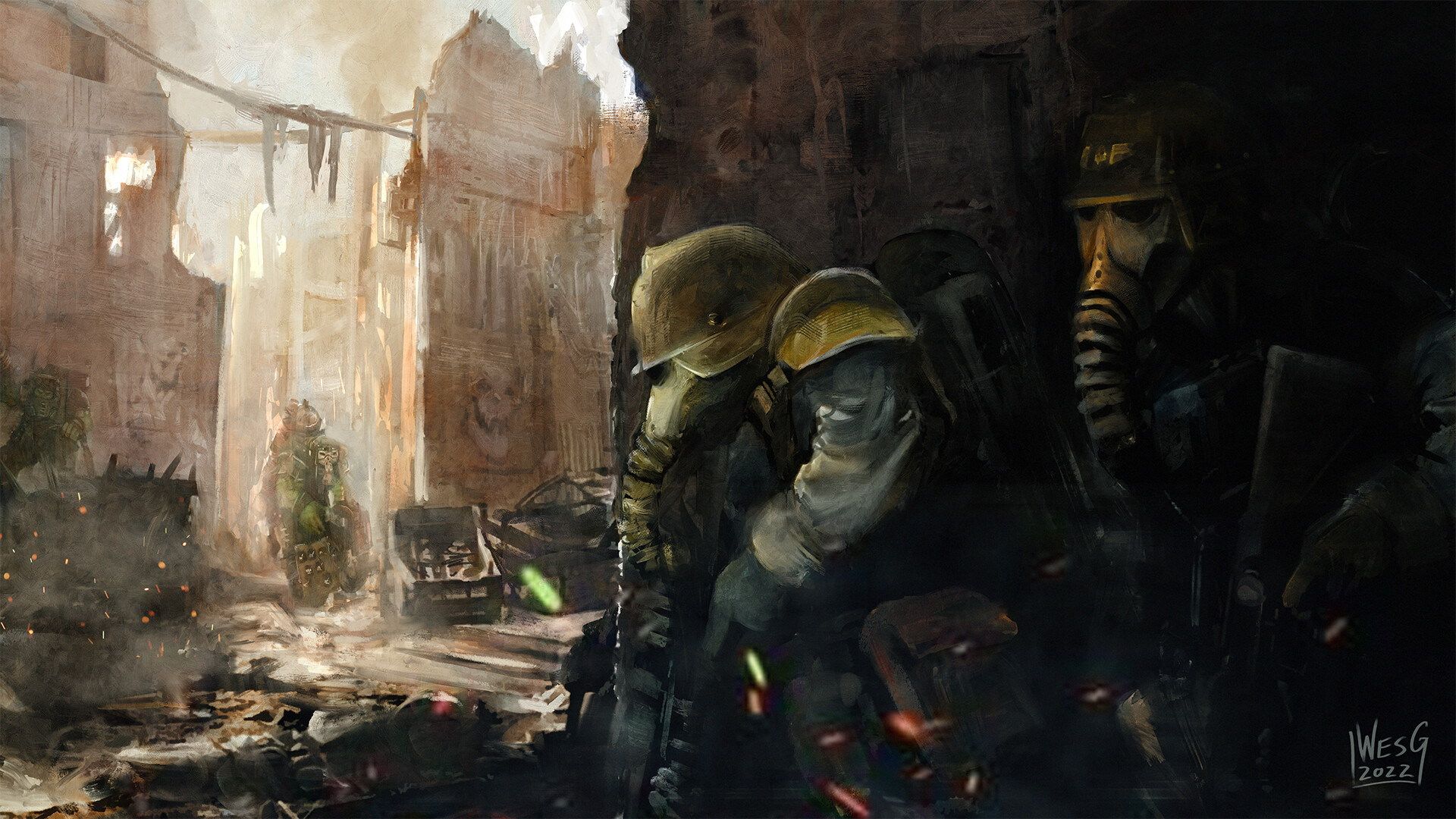 1920x1080 Darktide made us hungry for sick Warhammer 40K art, so here's 40 wallpaper for your desktop or phone