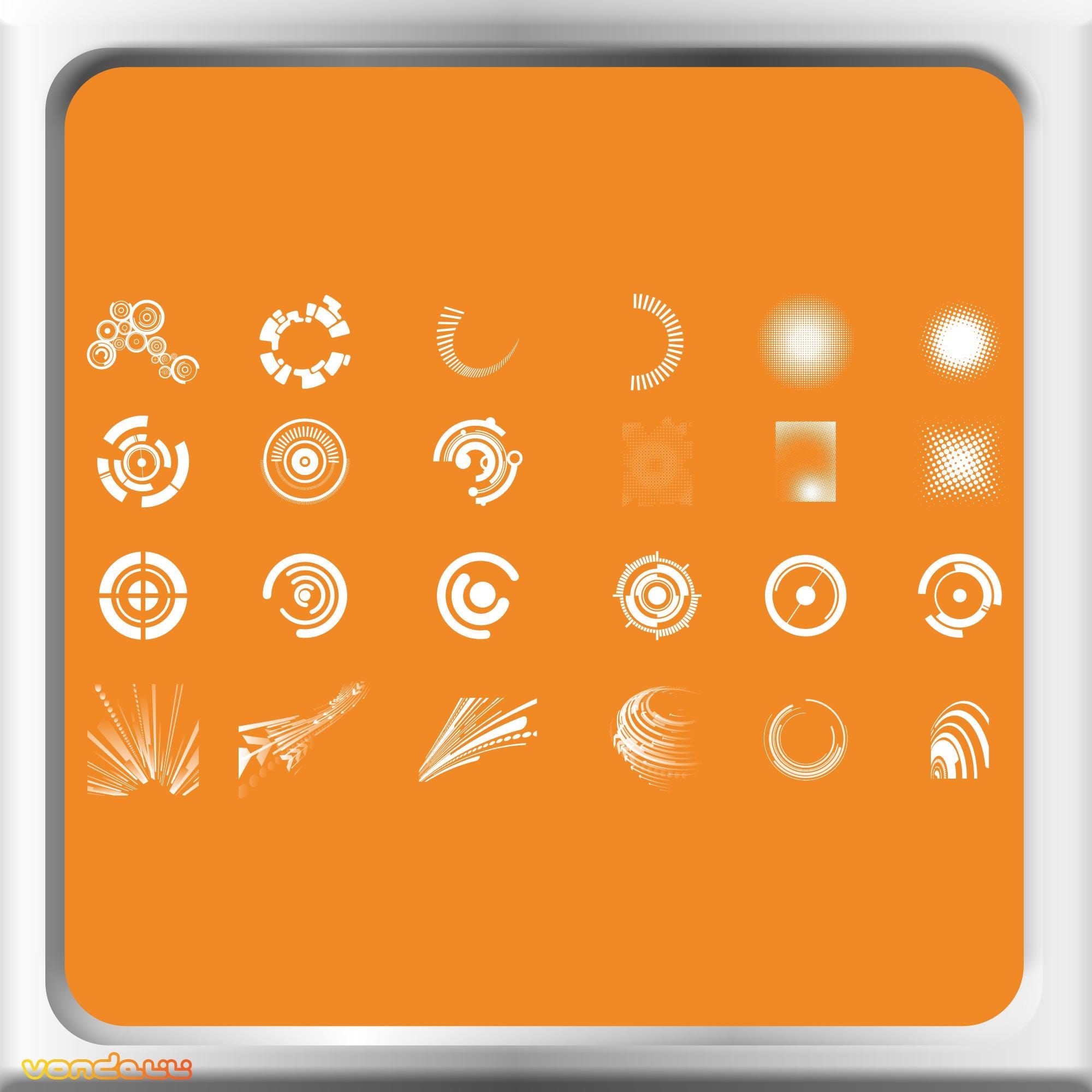 2000x2000 Dorfic Design Kit (photoshop + Vectors)