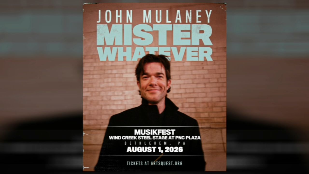 1280x720 John Mulaney, Bailey Zimmerman and 'Weird Al' Yankovic announced as first headliners on Wind Creek Steel Stage at Musikfest 2026