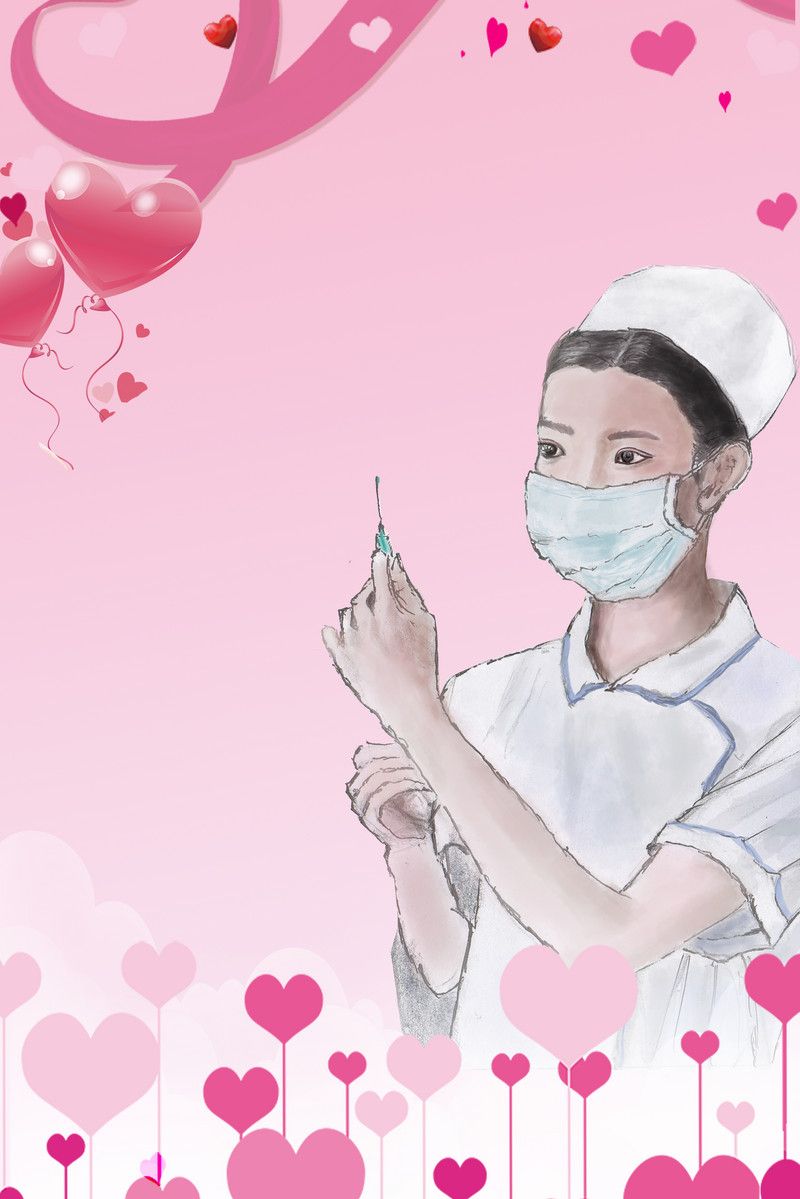 800x1199 Beautiful International Nurses Day Background Background. PSD Free Download