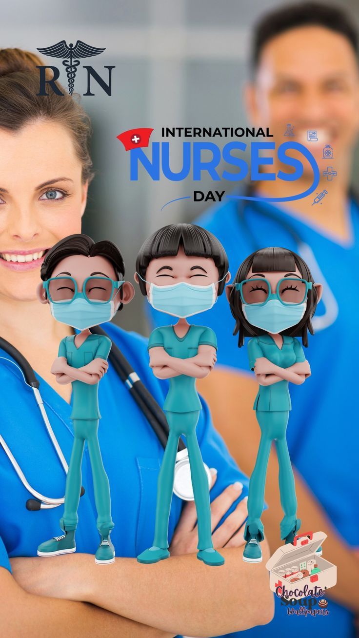 736x1308 Nurses Day Wallpaper