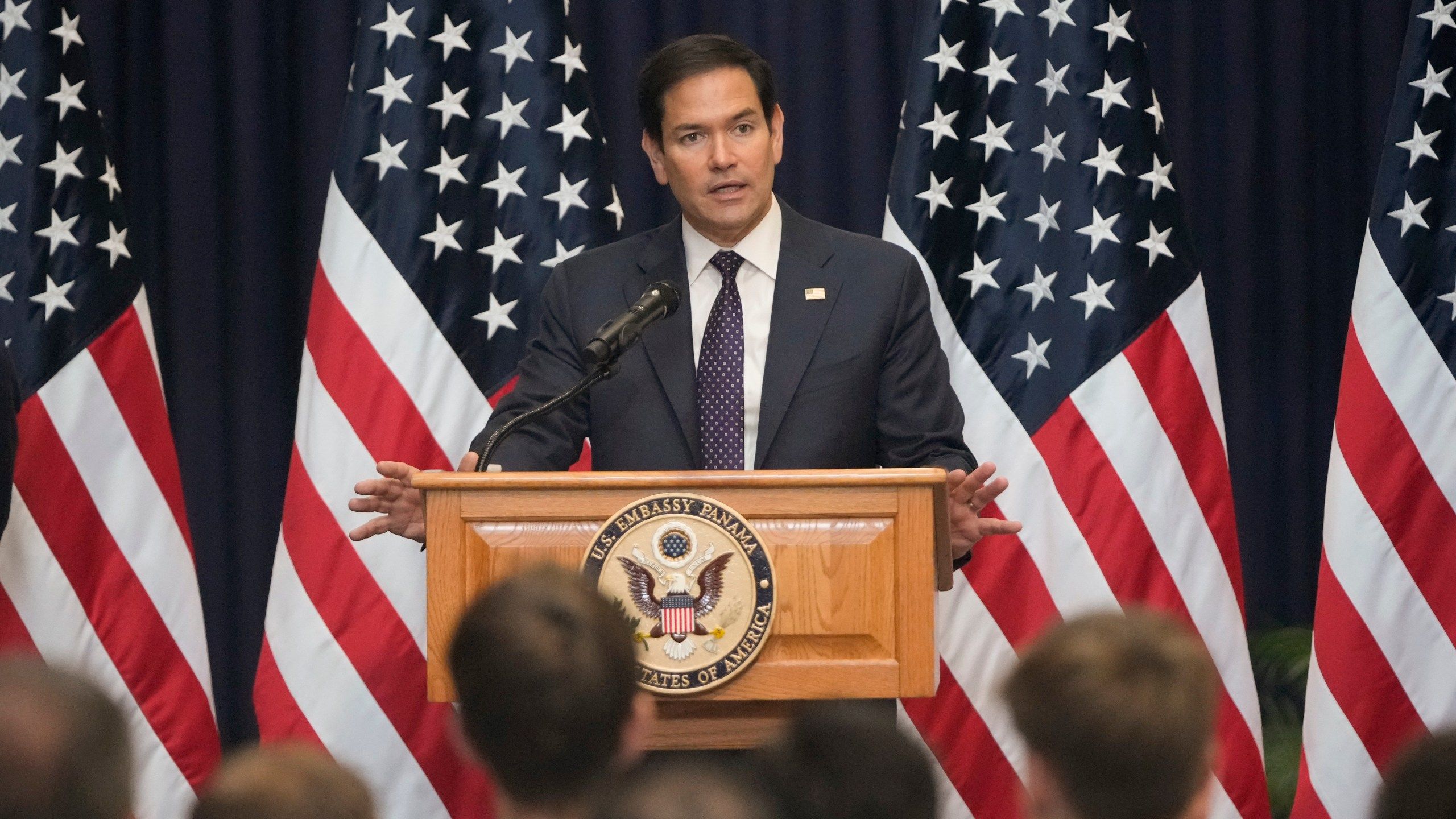 2560x1440 Rubio says Panama must reduce Chinese influence around the canal or face possible US action