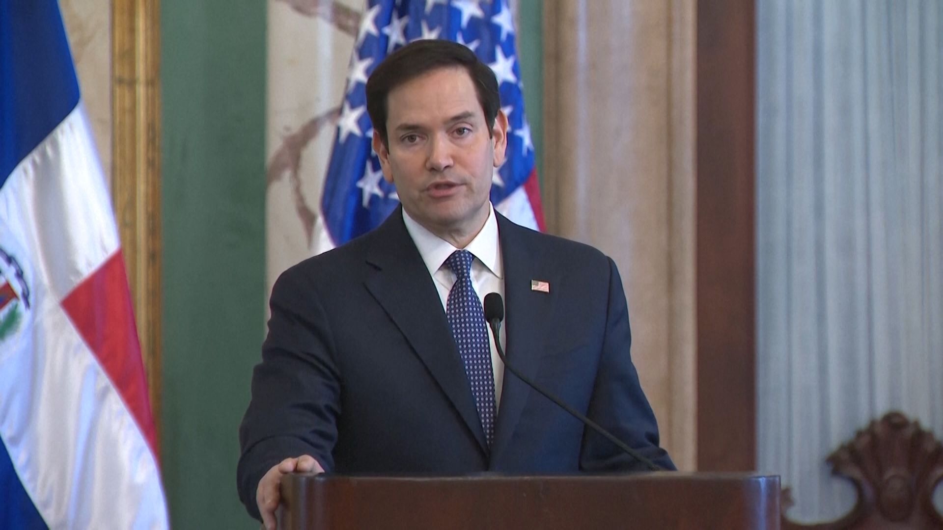 1920x1080 Secretary of State Marco Rubio: 'Absurd' to charge fees to US military for using Panama Canal