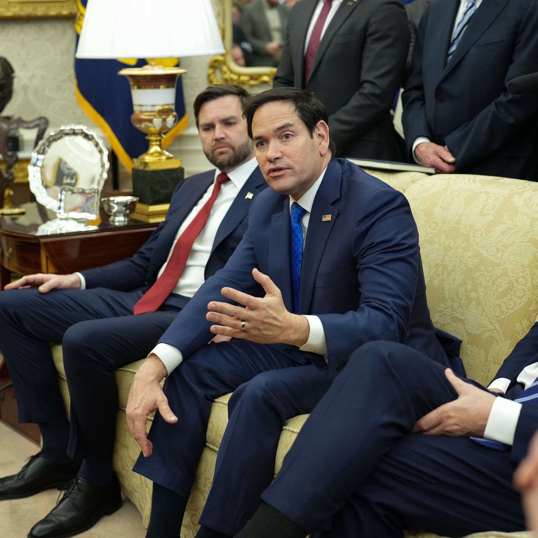 1800x1800 Rubio Attacks Zelensky, Firmly Defending Trump and Vance