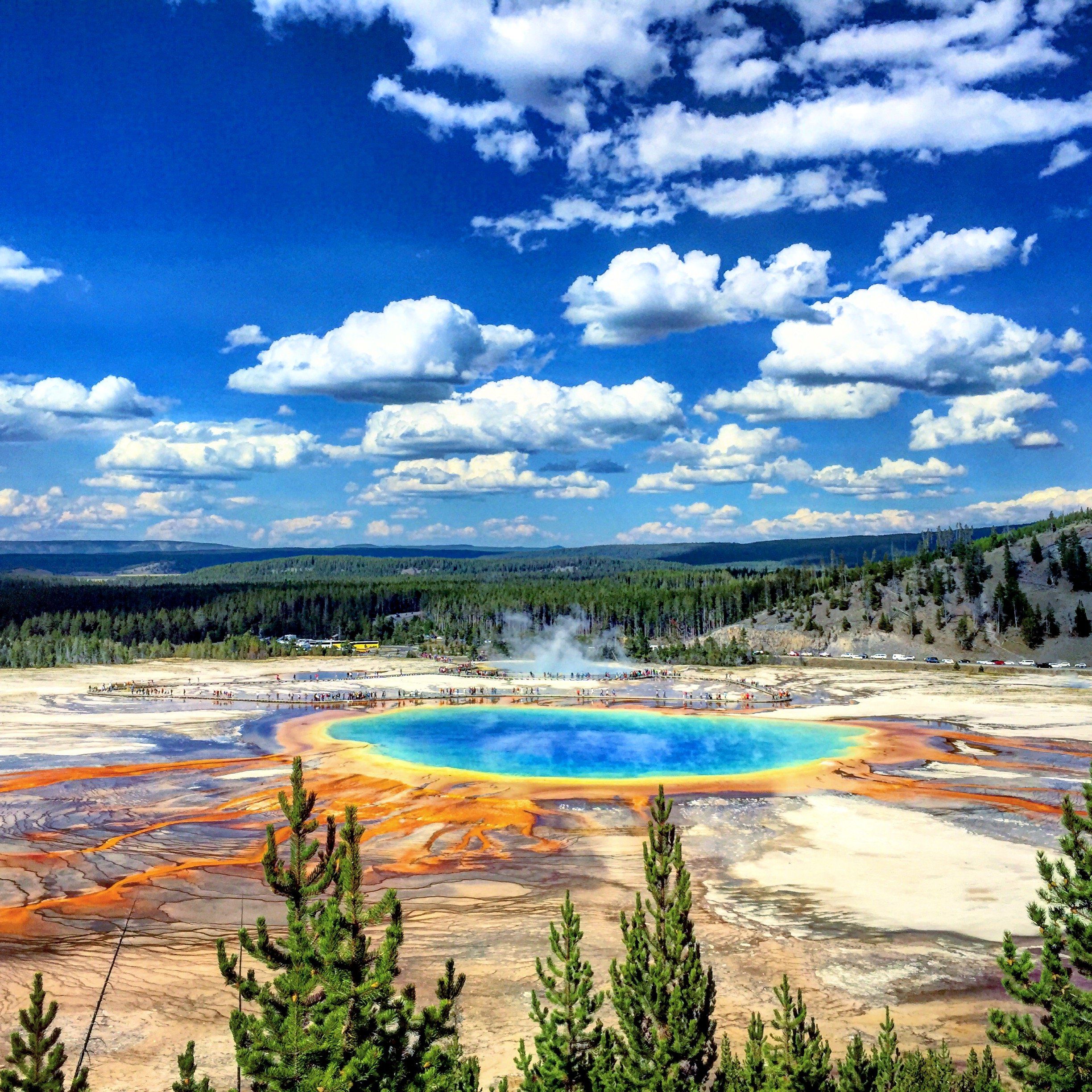 2448x2448 Grand Prismatic Spring : R Interestingasf*ck