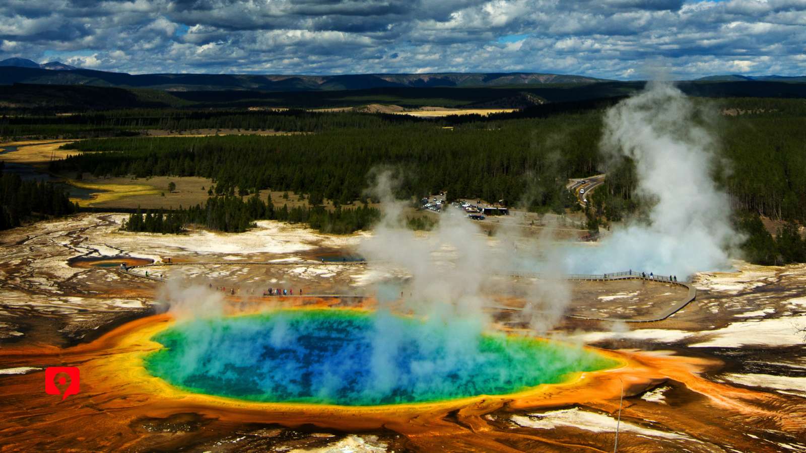 1600x900 Grand Prismatic Spring Trip Planner
