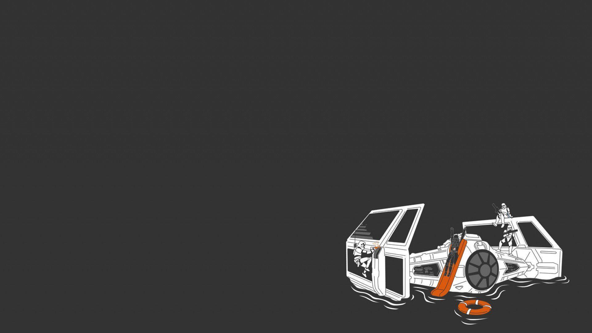 1920x1080 Star Wars Minimalist Wallpaper