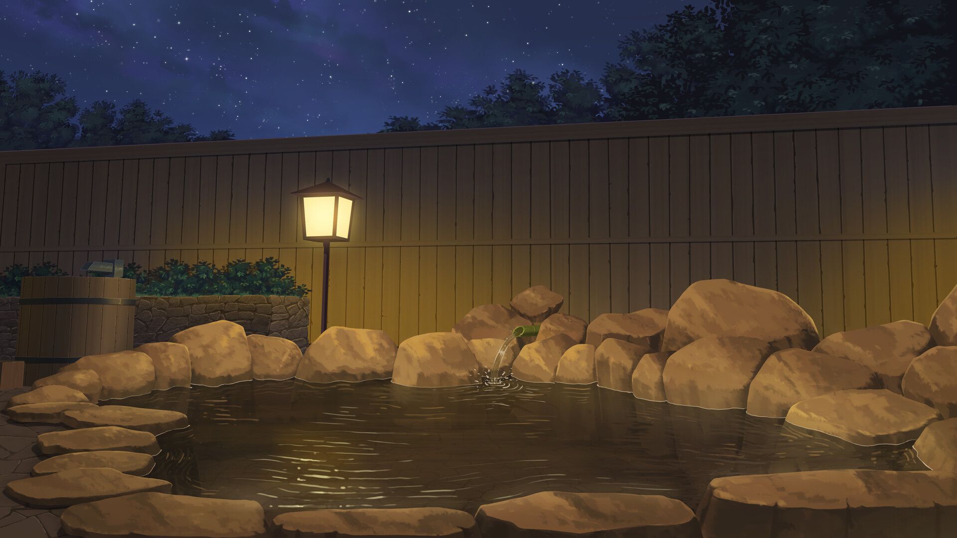 1920x1080 Japanese Hot Spring