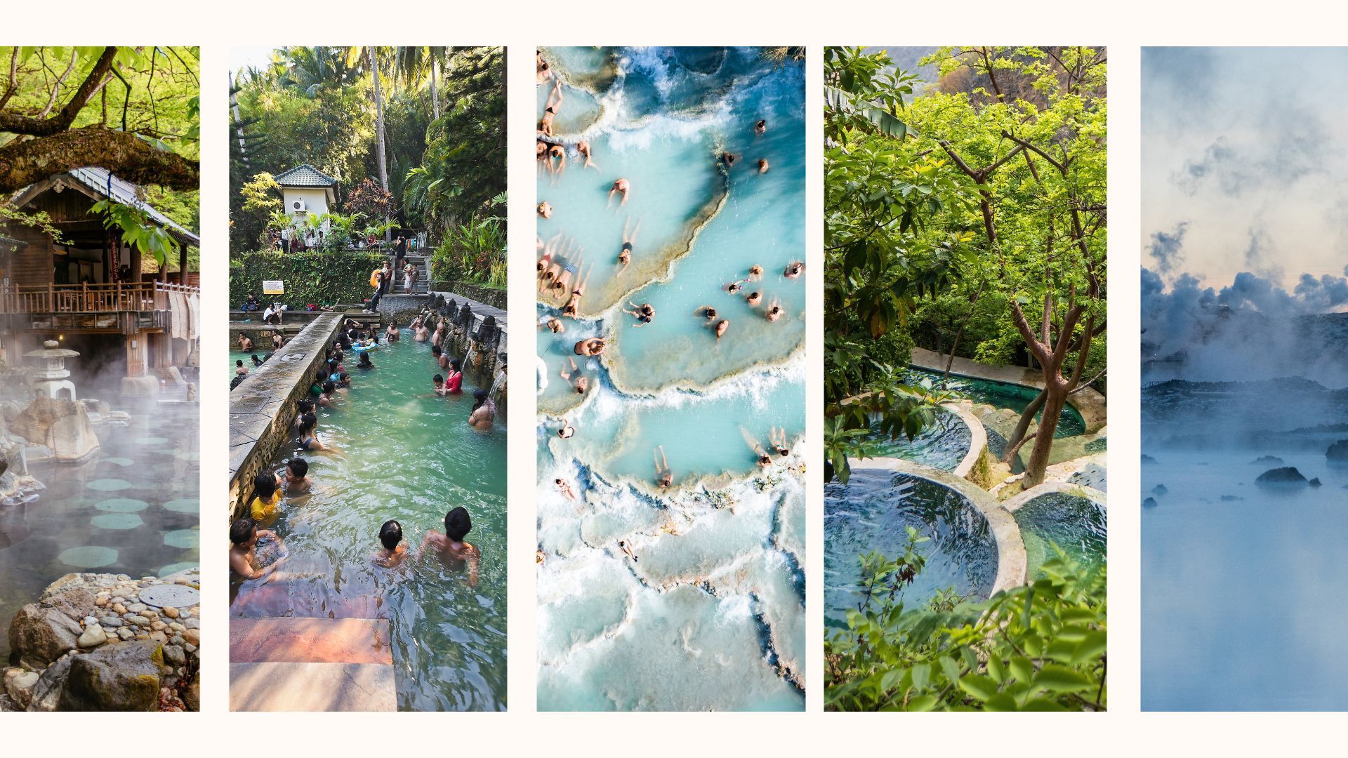 1920x1080 Beautiful natural hot springs and thermal pools around the world. Woman & Home