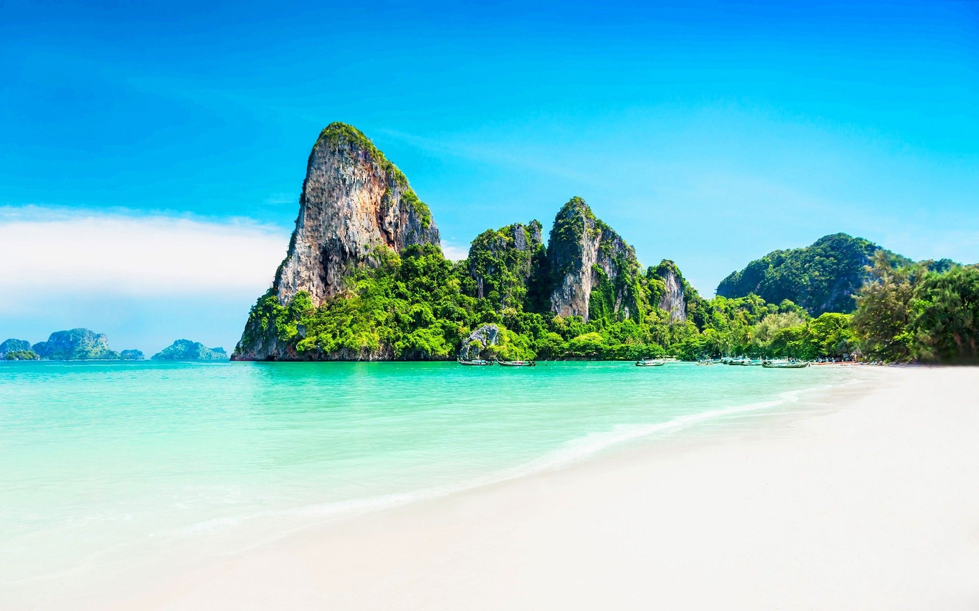 1920x1200 landscape, Tropical, Beach Wallpaper HD / Desktop and Mobile Background