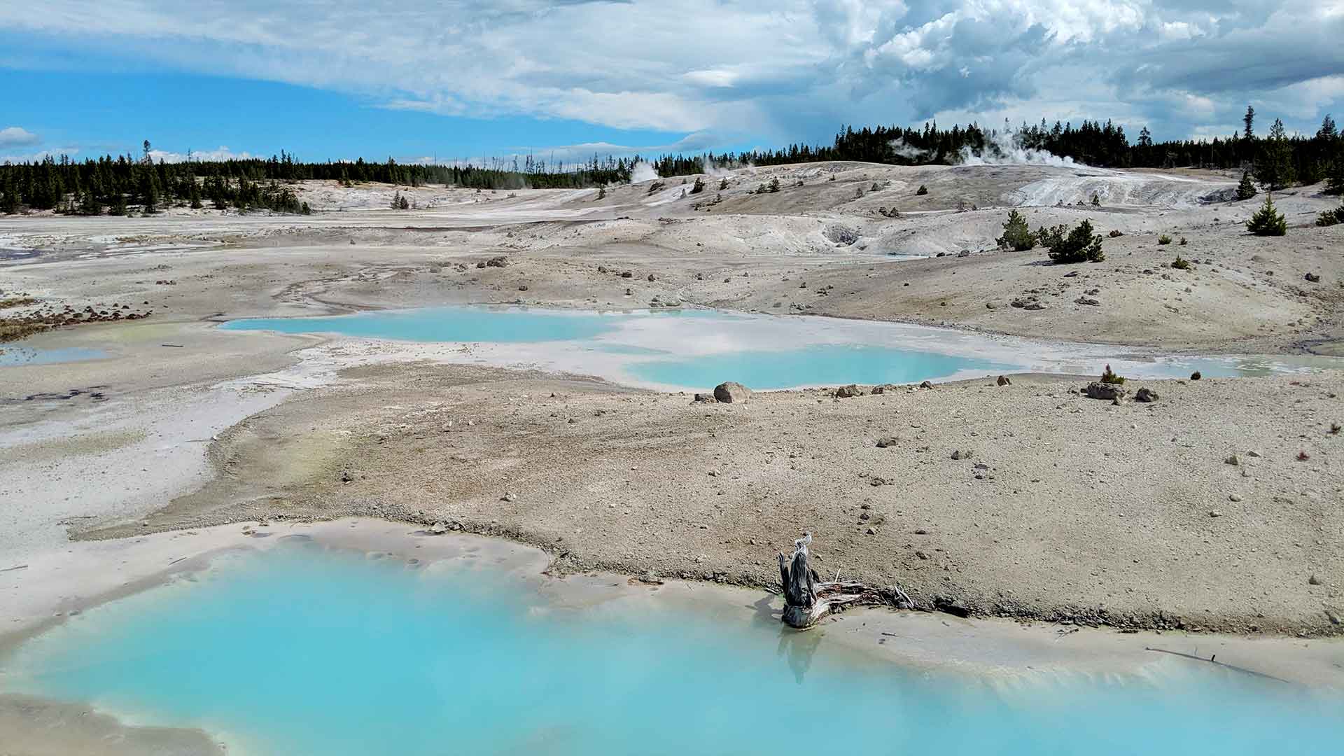 1920x1080 Yellowstone Norris Geyser Basin: A Baker's Dozen of Badass Image