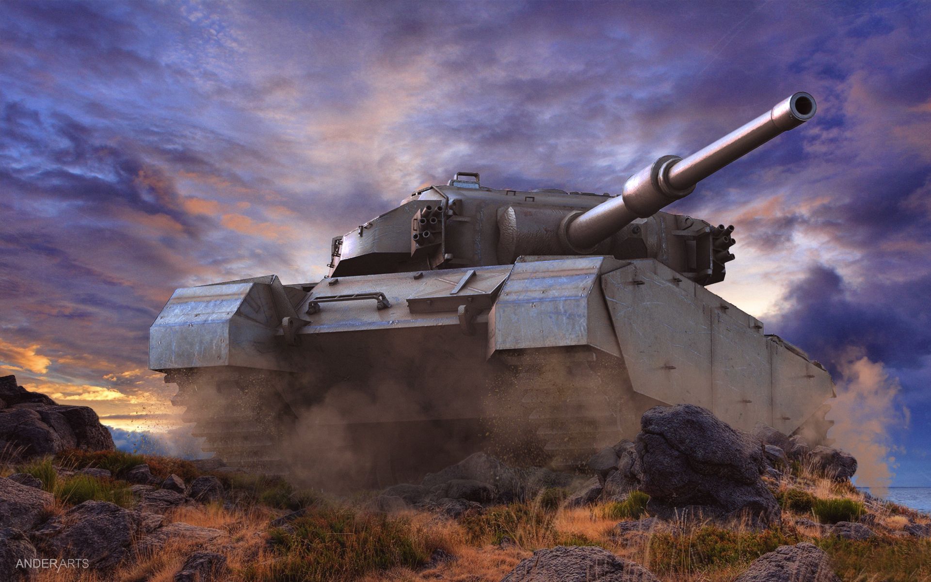 1920x1200 Wallpaper Wallpaper, tank, World of Tanks, Centurion, Centurion, Wallpaper wot for mobile and desktop, section игры, resolution 1920x1200