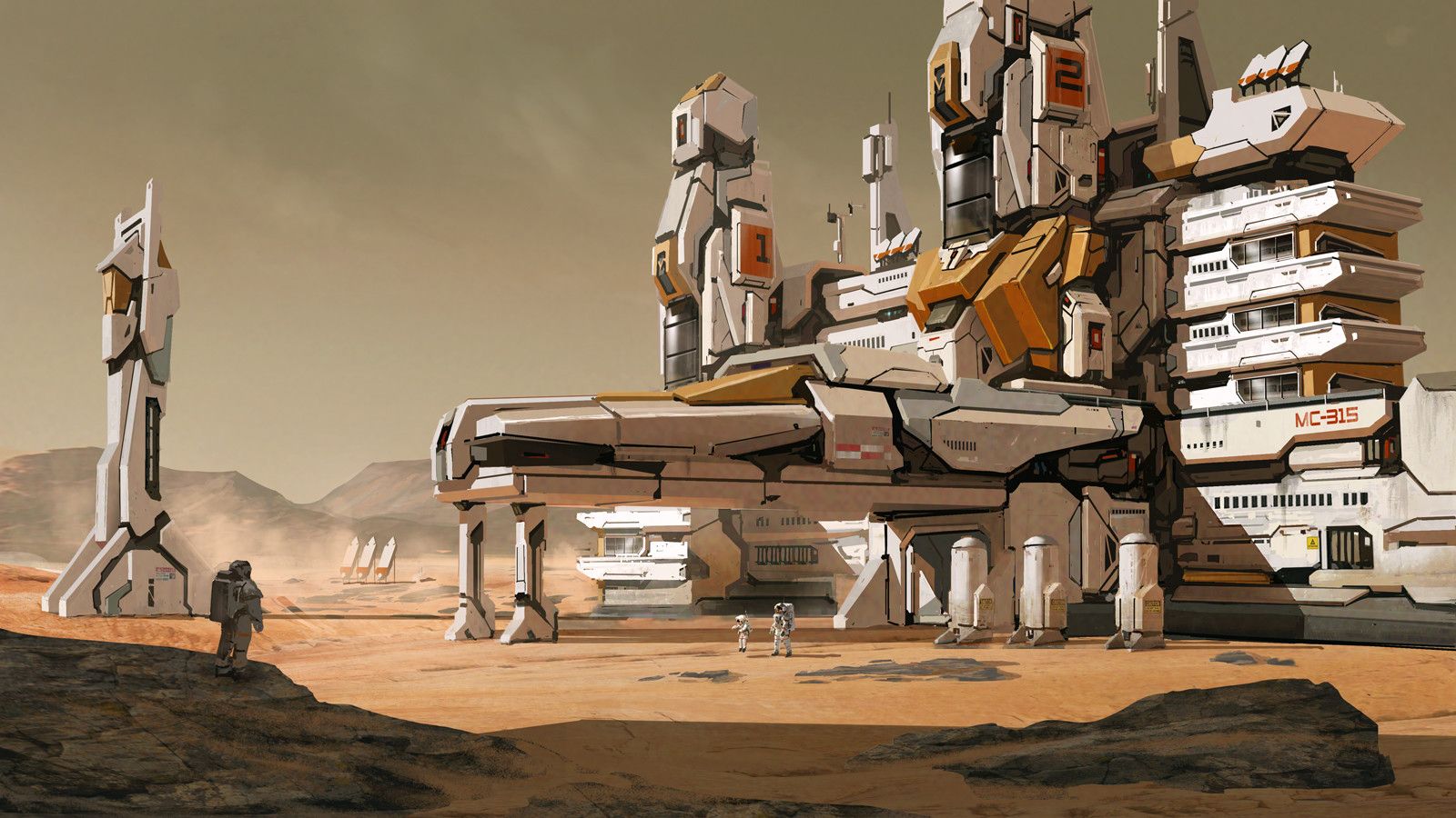 1600x900 Mars Colony 1