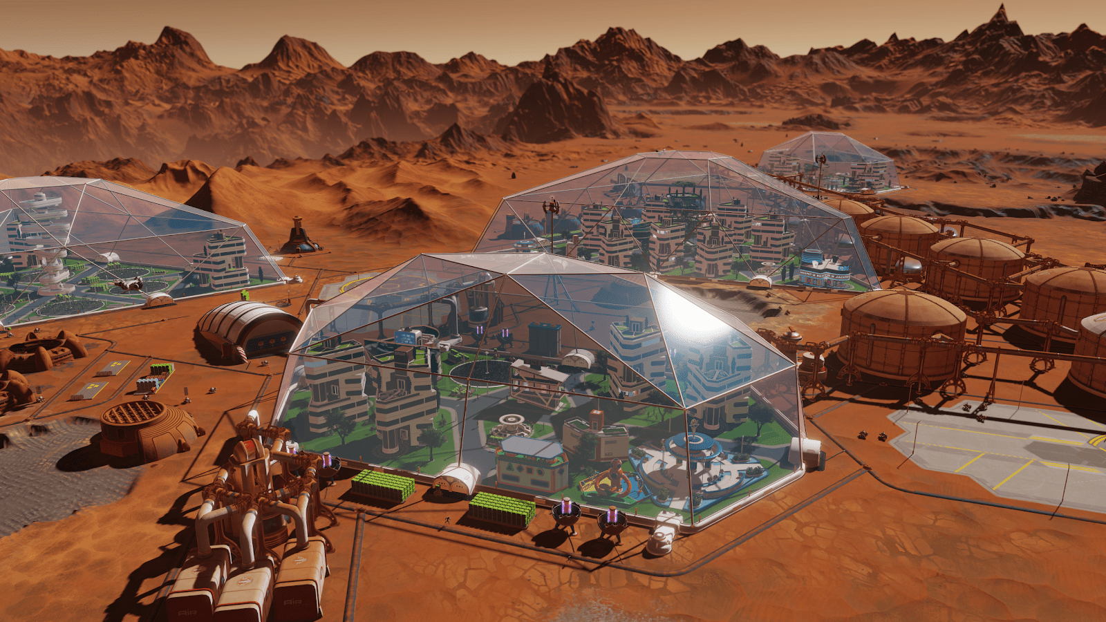 1600x900 Surviving Mars: In Dome Buildings Pack
