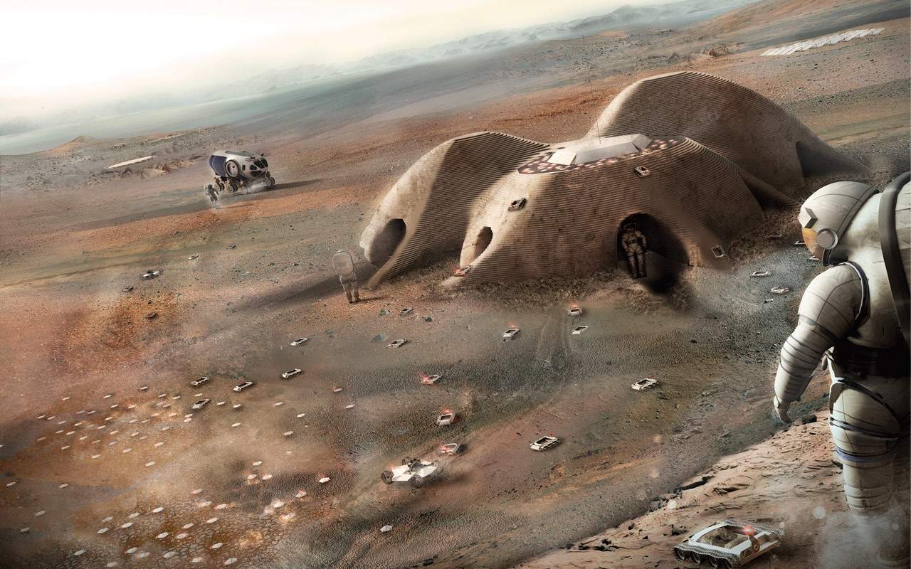1280x800 Architects behind Apple's spaceship campus set their sights on Mars. Cult of Mac