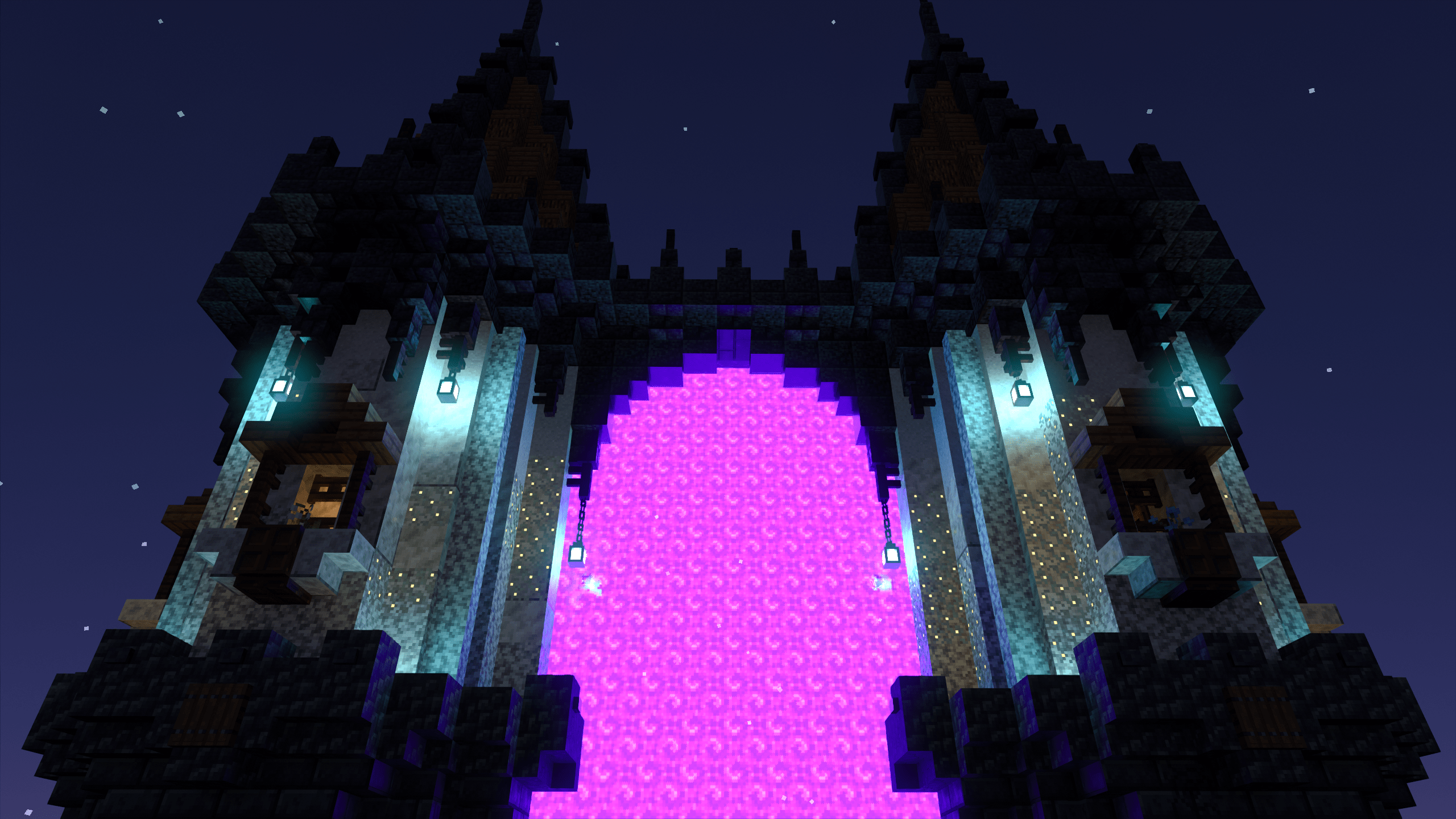 2560x1440 Some desktop wallpaper of a portal design I made if anyone want it