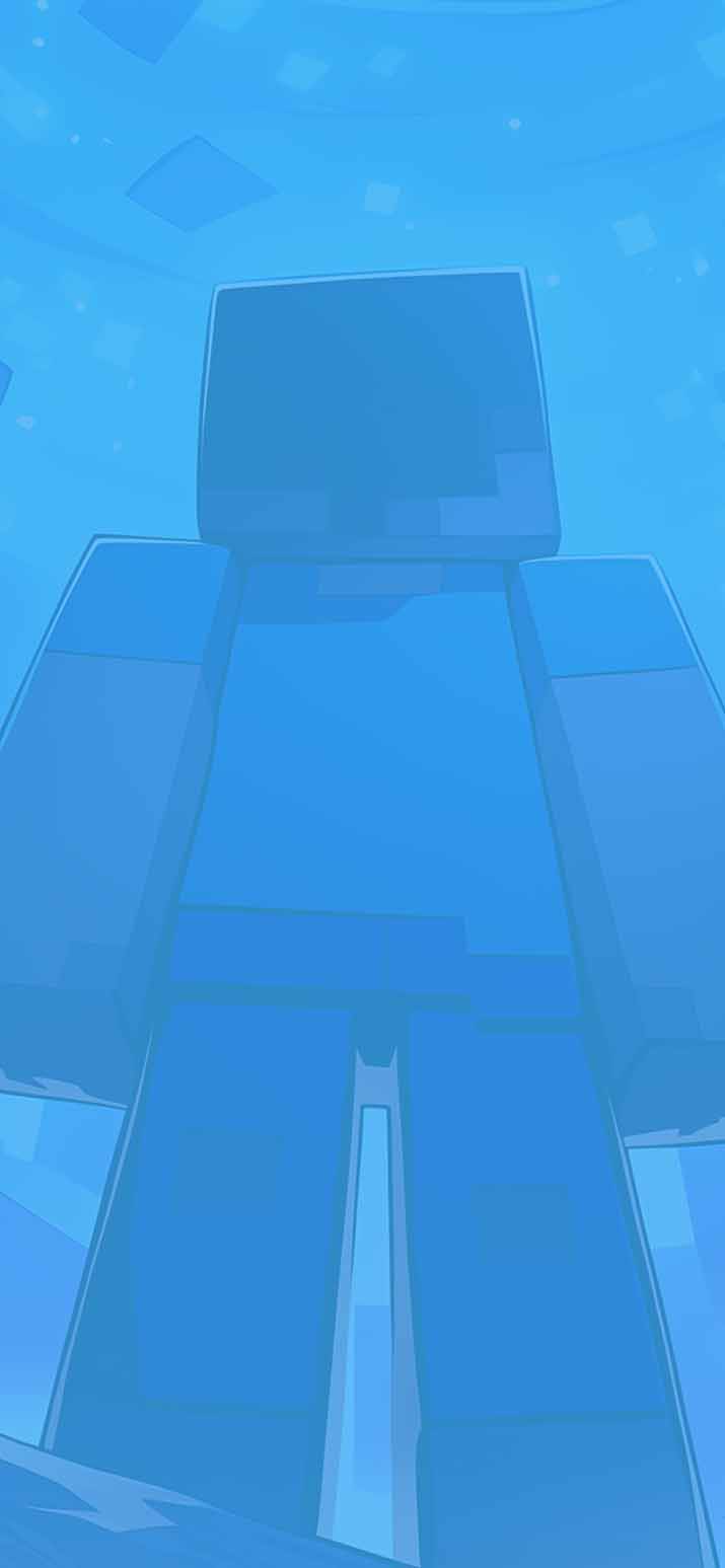 715x1547 Minecraft Steve Pixel Portal Time Zone Wallpaper