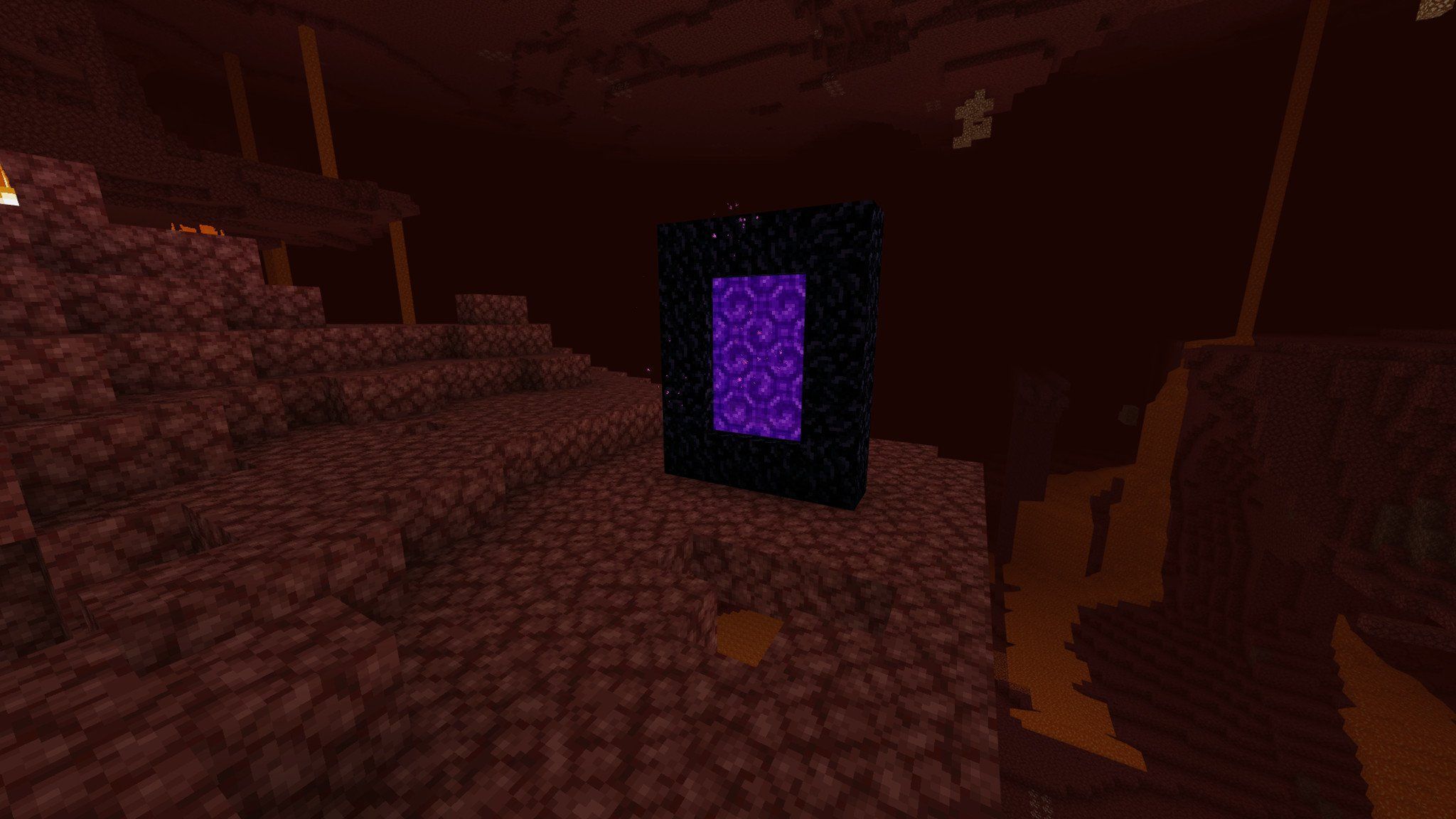 2048x1152 Minecraft guide: How to build a nether portal quickly and easily