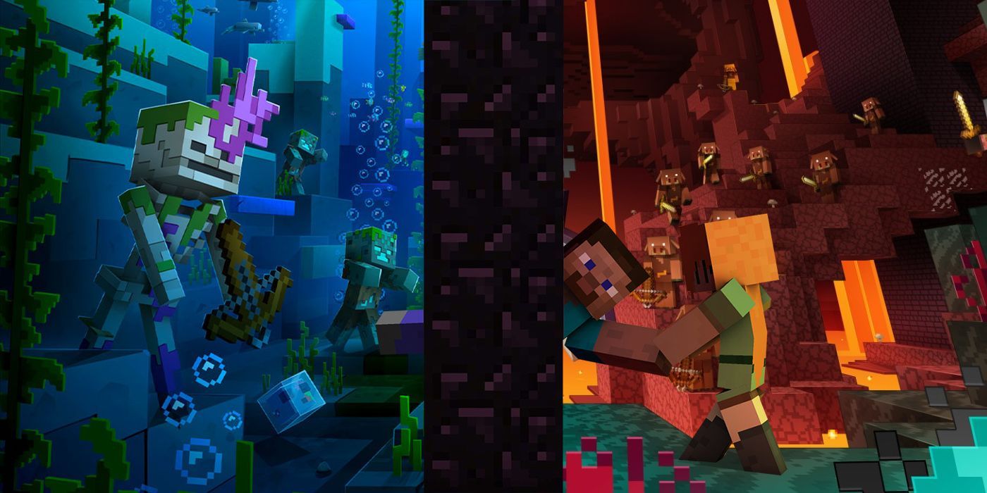 1400x700 Minecraft Player Creates Working Portals With No Mods