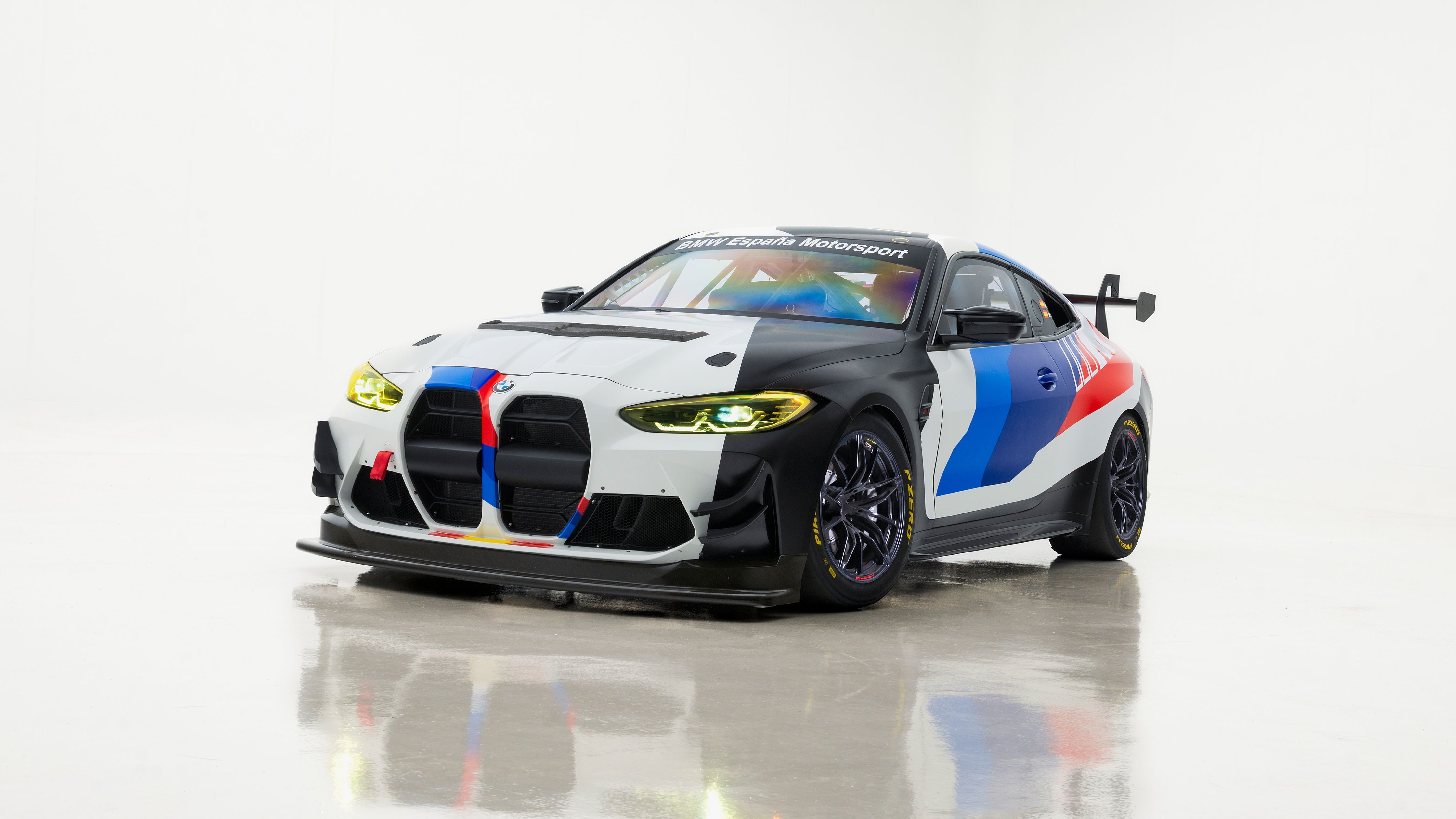 4480x2520 BMW M4 GT4 Wallpaper 4K, BMW España Motorsport, 5K