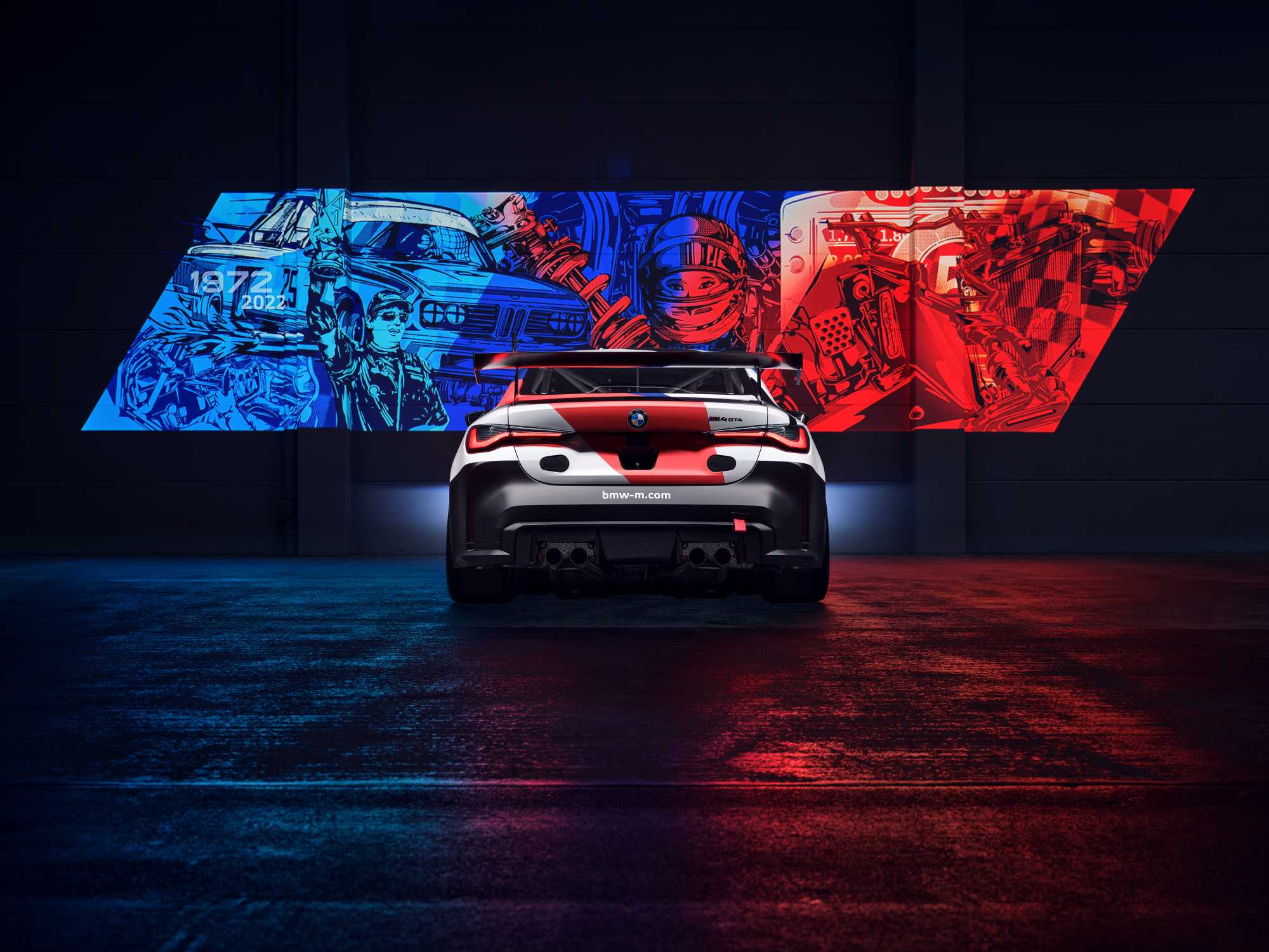 2000x1500 Munich (GER), 17 June 2022. BMW M4 GT BMW M Motorsport livery, design, photohoot, launch, presentation