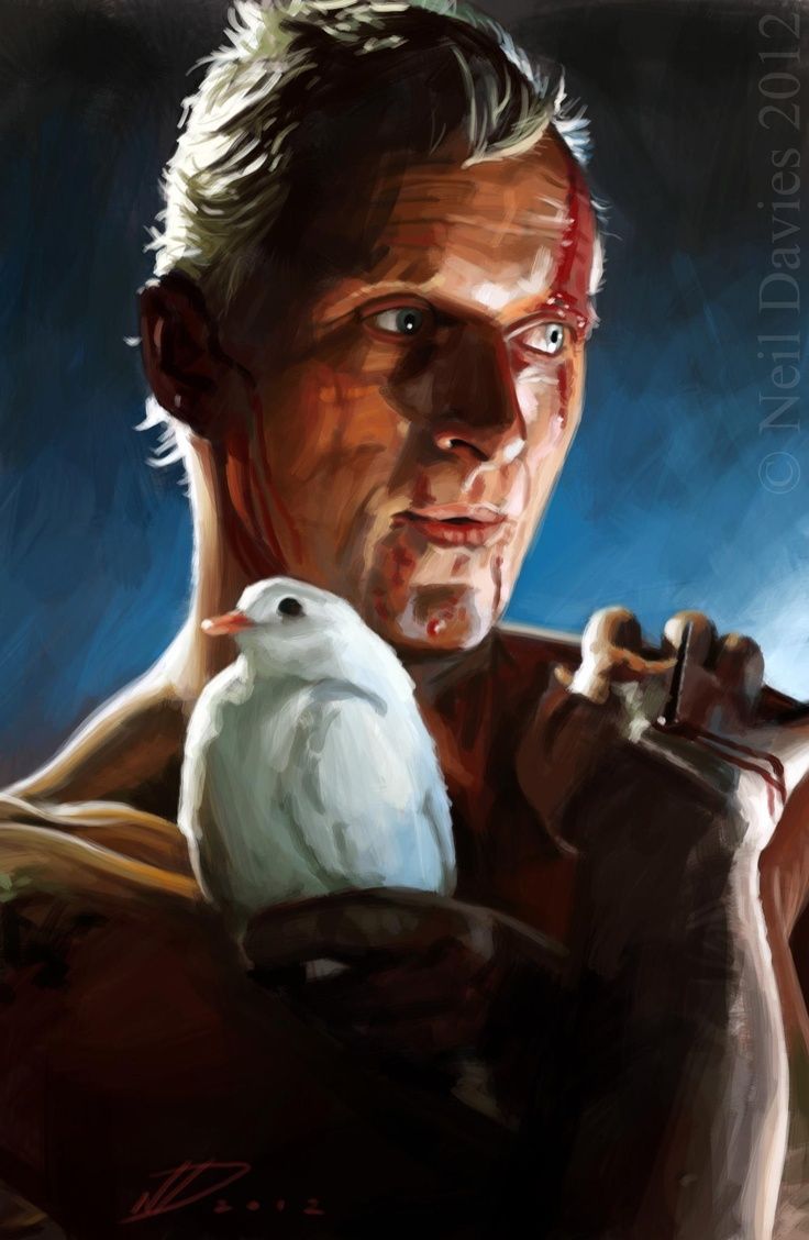 736x1128 Roy Batty. (Bladerunner)