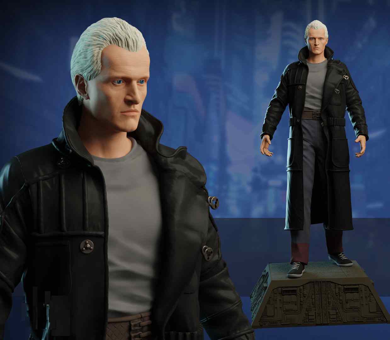 1239x1080 Blade Runner Roy Batty Statue ‹ 3D Spartan Shop