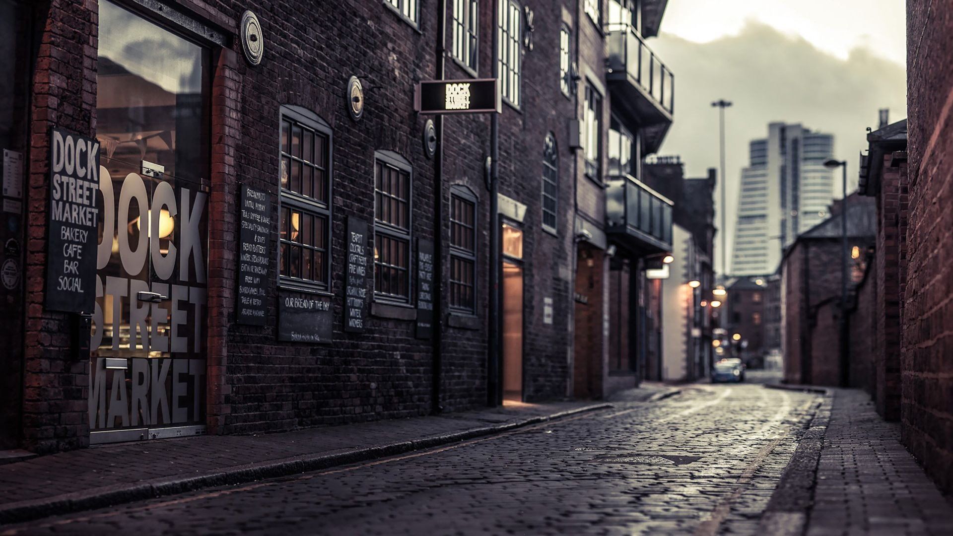 1920x1080 city, Dock street market, Leeds Wallpaper HD / Desktop and Mobile Background