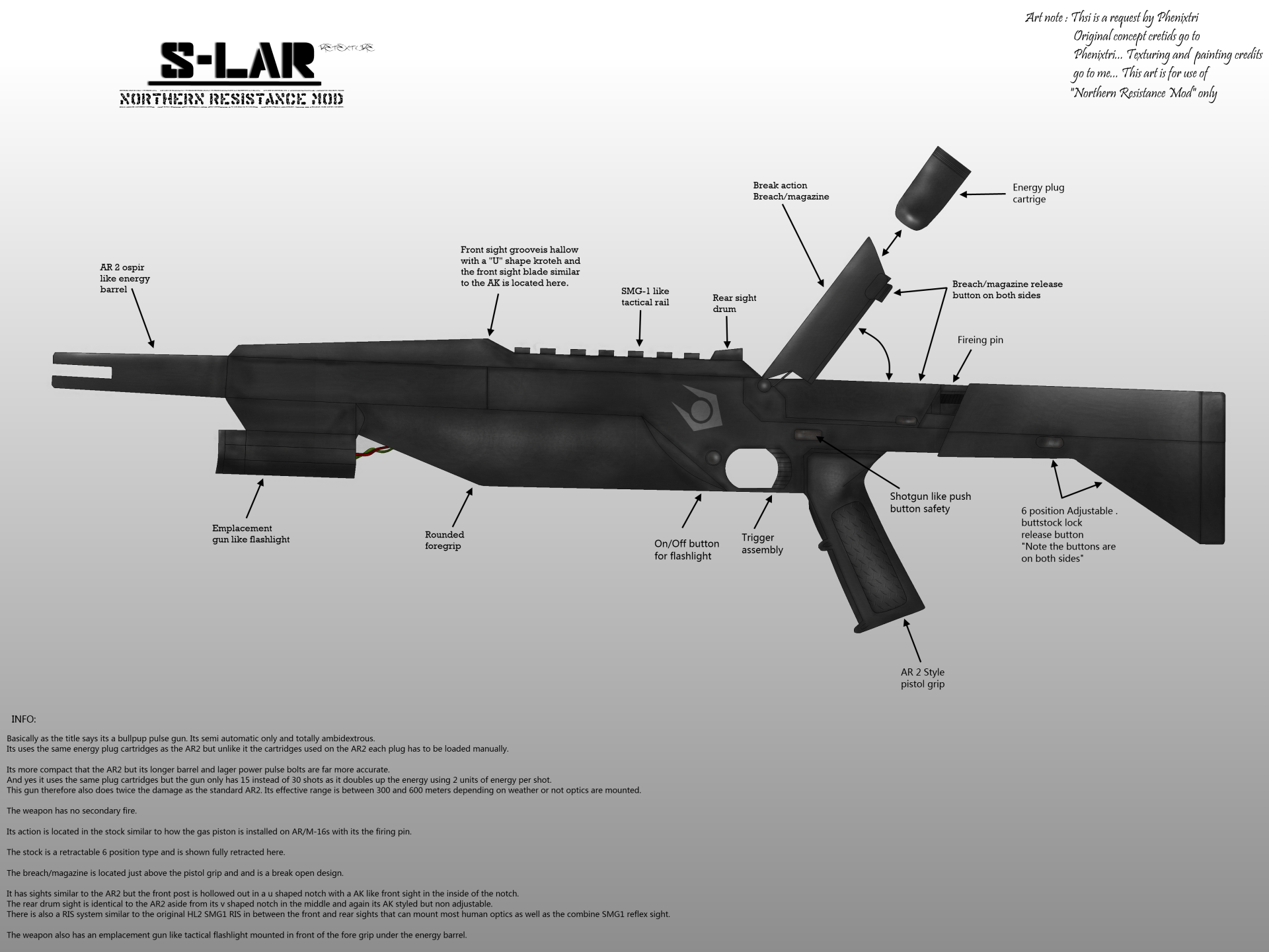 1920x1440 4K Ultra HD Assault Rifle Blueprint