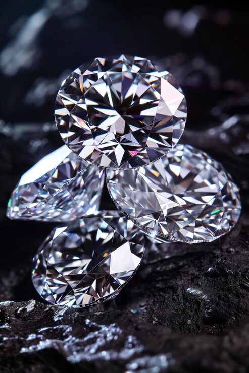 493x740 Brilliant cut diamonds Image