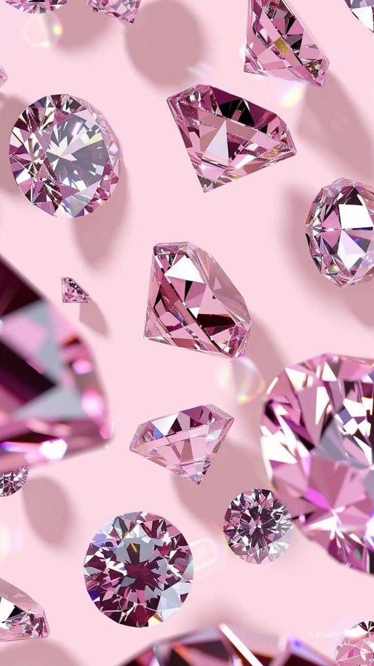 736x1308 Wallpaper. Pink diamond wallpaper, Diamond wallpaper iphone, Pink wallpaper iphone