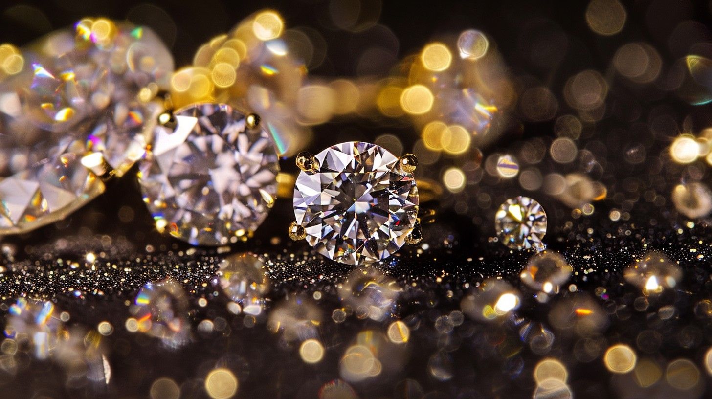 1456x816 Free Diamond Brilliance Captured Image, Brilliance, Gemstone