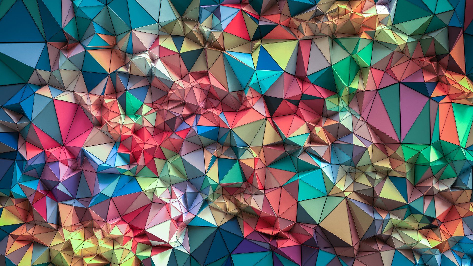 1920x1080 Prismatic Geometry