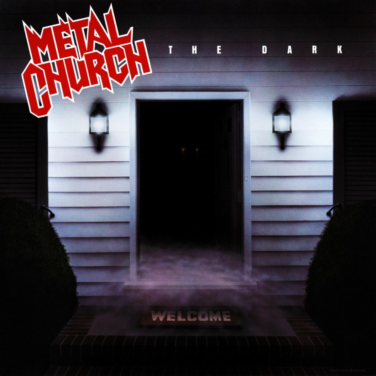 1200x1200 METAL CHURCH The Dark BANNER HUGE 4X4 Ft Fabric Poster Tapestry Flag album cover