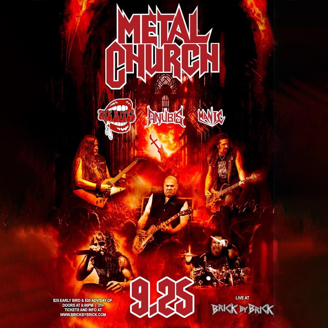 1080x1080 Metal Church is performing in San Diego next week!