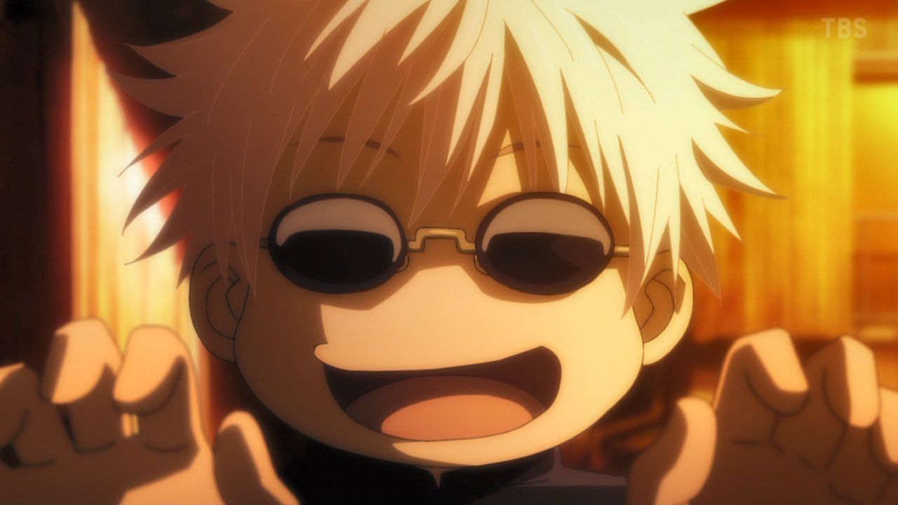 1280x720 Gojo Funny Wallpaper