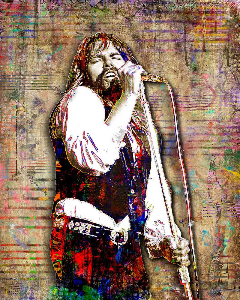 800x1000 Bob Seger 8x12 Photo Print Rock Wall Decor For Man Cave, Music Room, Home Office