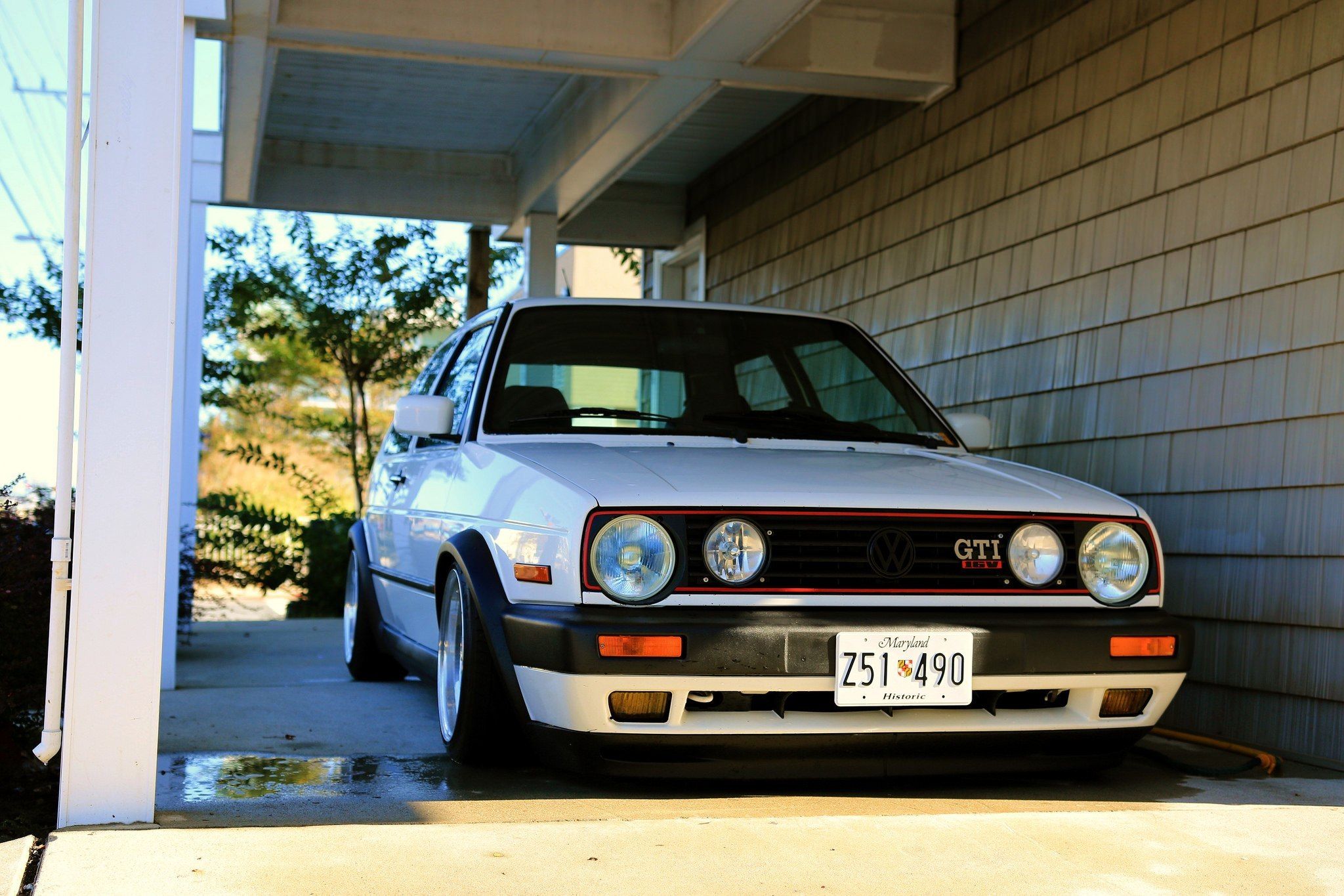 2048x1365 Wallpaper Volkswagen, GTI, low, stance, Golf II for mobile and desktop, section volkswagen, resolution 2048x1365