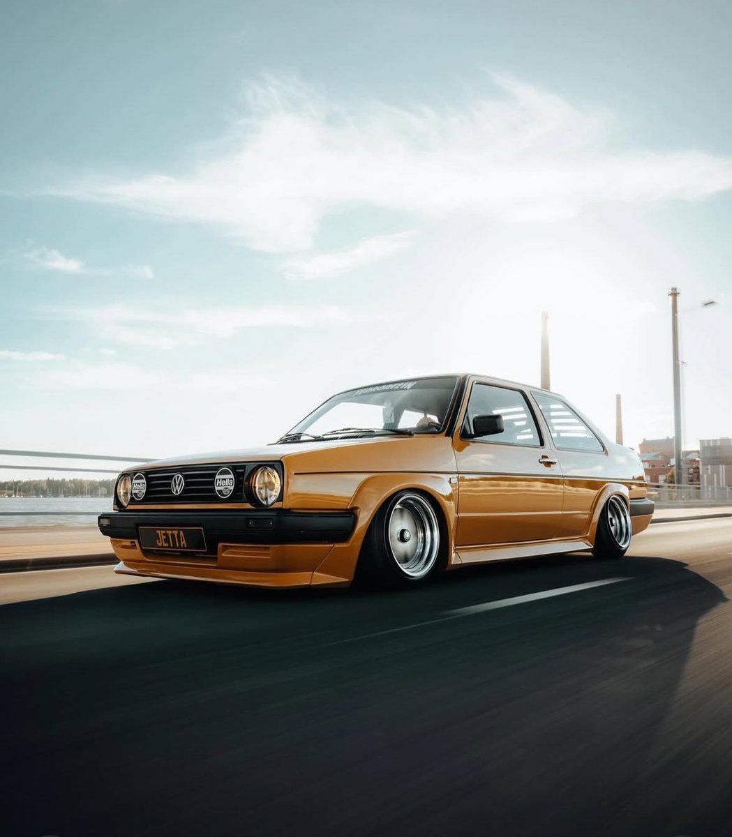 1049x1200 ☀️ Weekend Mode #VW #Volkswagen #Jetta #Mk2Jetta #VwJetta #Kamei #WorkWheels #Stanced #DubLife