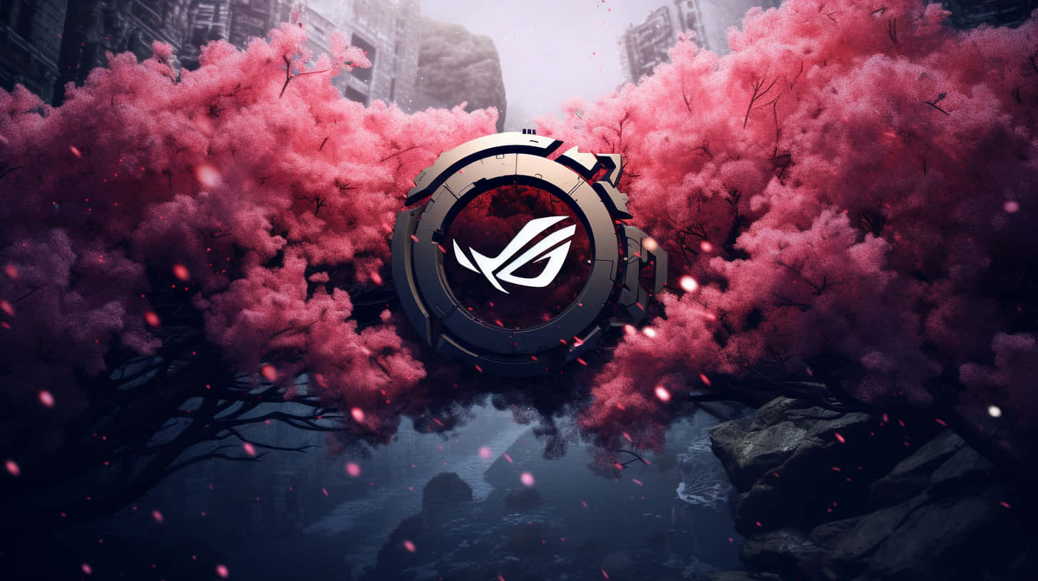 1456x816 Download Rog Ally Fantasy Cityscape Wallpaper