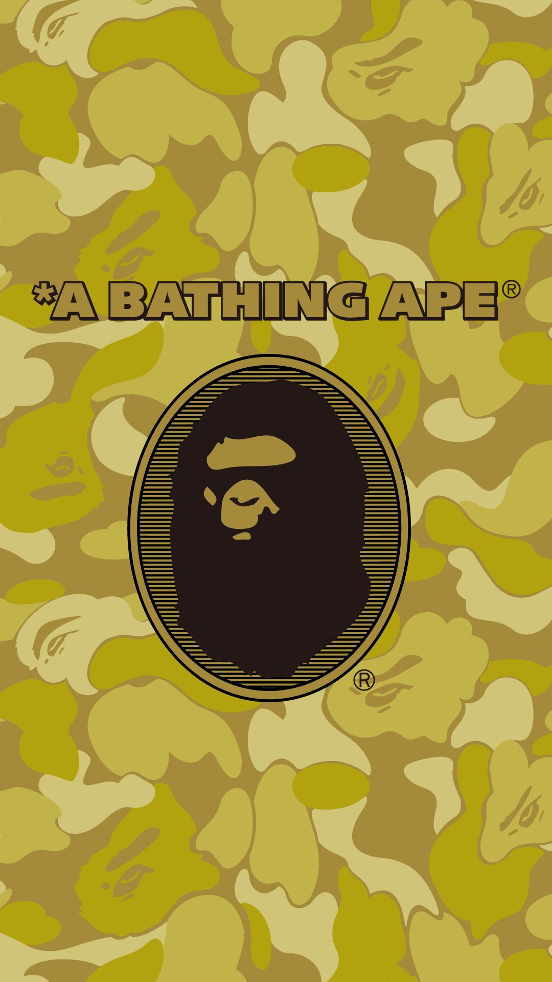 1080x1920 BAPE®︎ CARD会員様限定で特製壁紙プレゼント！