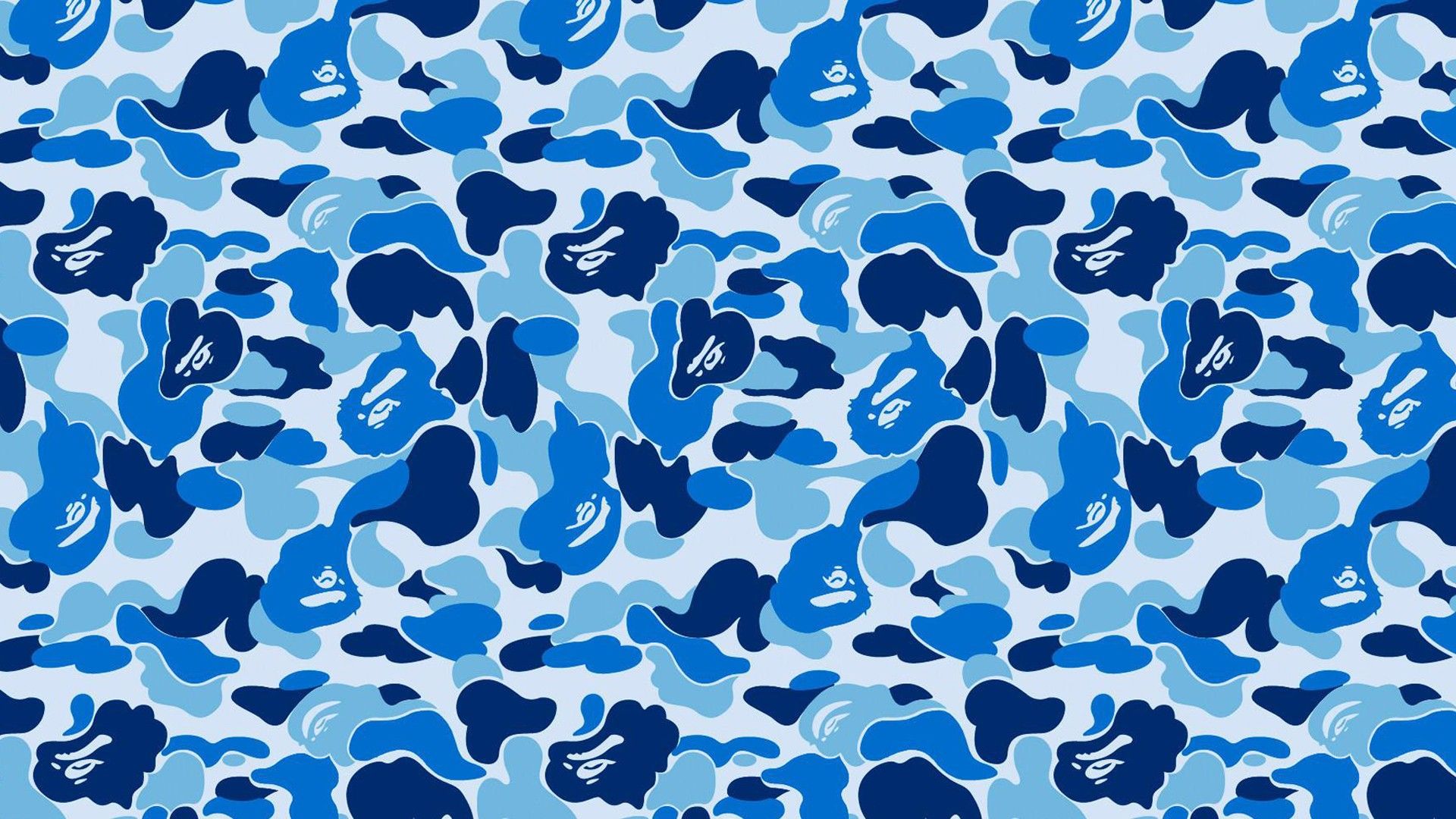 1920x1080 Blue Bape Light Blue HD Blue Bape Wallpaper