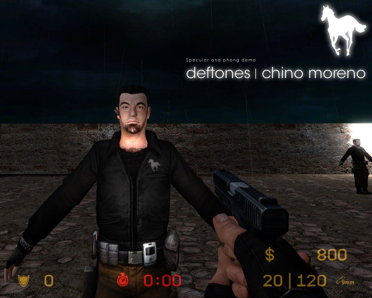 1280x1024 CS:S Leet reskin: Chino Moreno Work In Progress for GameBanana. GB Works In Progress