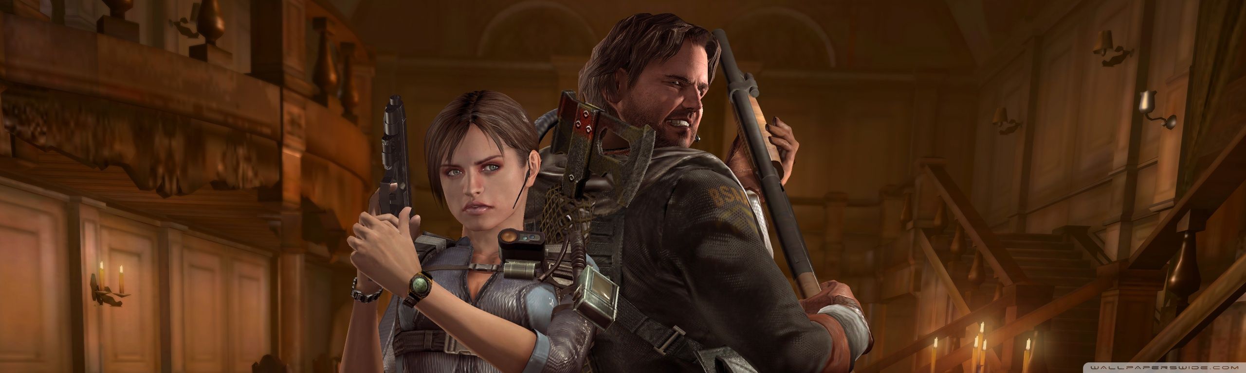 2560x768 Resident Evil Revelations 4K UHD Wallpaper for UltraHD Desktop and TV : Dual Monitor : Smartphone and Tablet Devices
