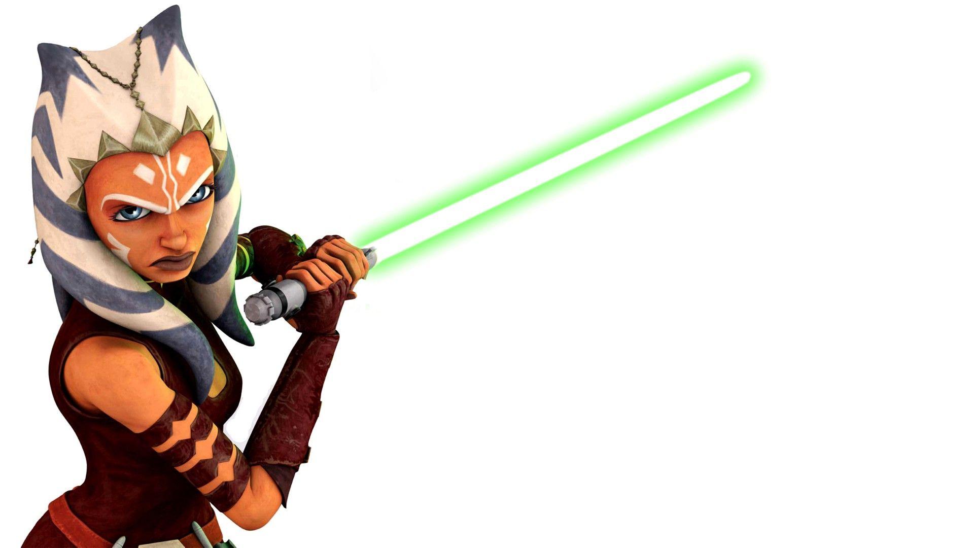 1920x1080 Star Wars, Lightsaber, Ahsoka Tano Wallpaper HD / Desktop